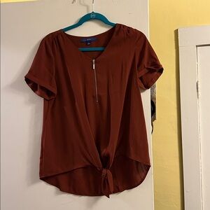 Apt. 9 Terracotta Blouse